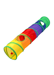 Rattle Paper Tunnel Smart Cat Toy, Multicolour
