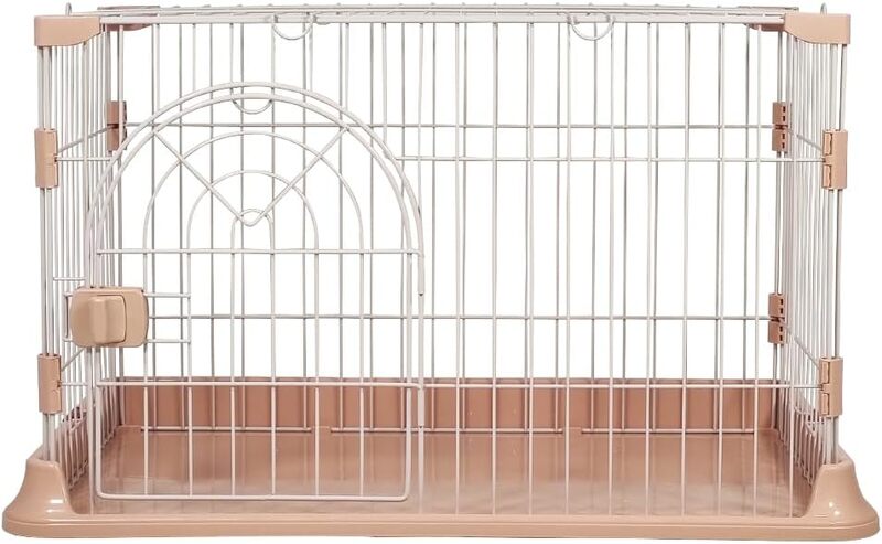 

MAJIBAO Cat cage with arched door design, Indoor cat cage with Spring door lock, Durable & strong quality cage, Easy to assemble, Suitable for multiple cats,