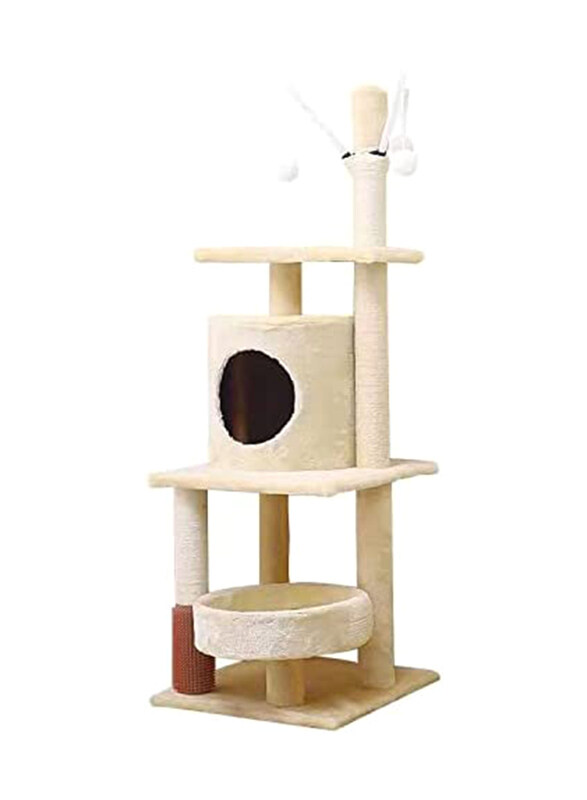 

Generic Multi-Level Cat Condo, Beige