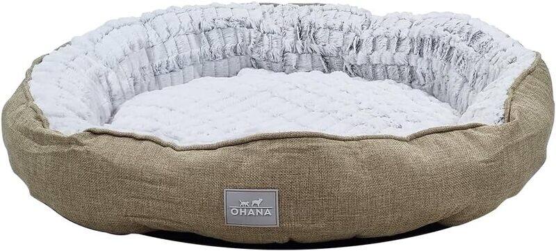 

Majibao Pet kennel with Polyester fiber, Soft, Cozy bed and Comfortable, Dog bed with Anti-slip button, Idea for Dogs and Cats - Small to Large pets, dog bed