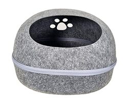 Majibao Strong & Warmth Design Cat Bed, Grey