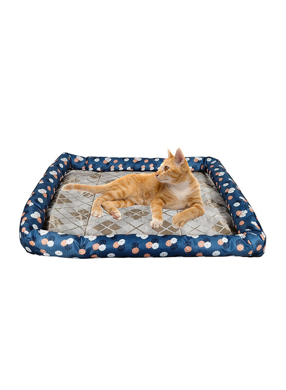 

Majibao Lightweight Soft Cat Bed, Dark Blue