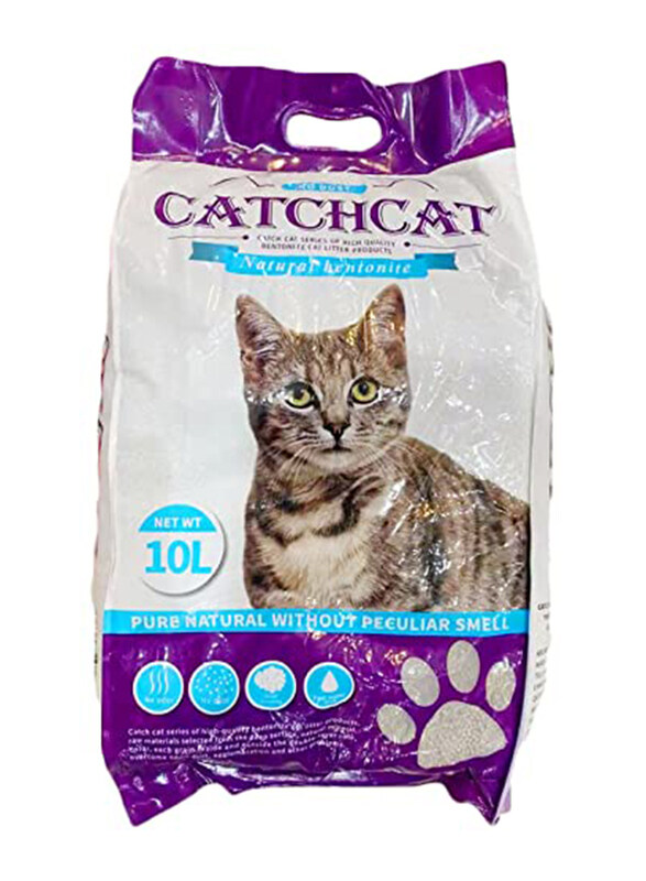 

Majibao Dust Free Lavender Scented Cat Litter Sand, 8Kg, White