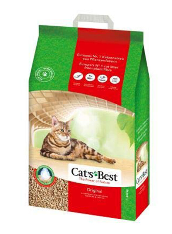 

Generic Best Organic Cat Litter Clumping for Toilet, 8.6Kg, Beige