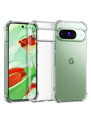 CATANES for Google Pixel 9 3 Packs TPU Case and 2 Screen Protectors Shockproof Soft TPU Bumper and Hard PC Back Case Anti-Scratch,Drop Protection,Slim Fit Gorilla Case Cover