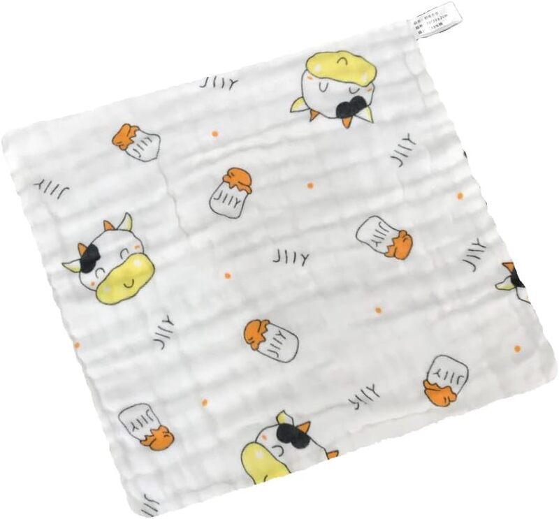MARGOUN Baby Muslin Washcloths Soft Face Cloths for Newborn 30 * 30 cm, Absorbent Bath Face Towels, Baby Wipes, Burp Cloths or Face Towels (A02)