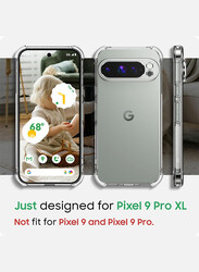 MARGOUN for Google Pixel 9 Pro XL 3 Packs TPU Case and 2 Screen Protectors Shockproof Soft TPU Bumper and Hard PC Back Case Anti-Scratch,Drop Protection,Slim Fit Gorilla Case Cover