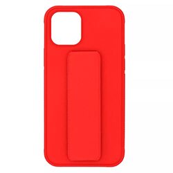 Margoun Apple iPhone 11 Pro Multi-Function Shockproof Protective Two-In-One Finger Grip Holder Mobile Phone Case Cover, Red