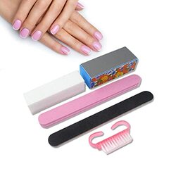 Margoun 5-Pieces Cleaning Brush Kit Manicure Pedicure Tools Set, Multicolour