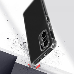 MARGOUN For Xiaomi Mi 11X Pro Case Cover Clear Protective TPU Four Corners Cover Transparent Soft Case