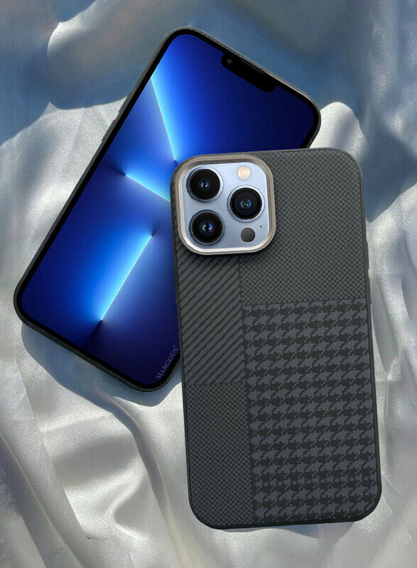 

MARGOUN for iPhone 13 Pro Max Case Cover 2024 New Pattern Aramid Carbon Fiber Phone Case Slim & Light Design