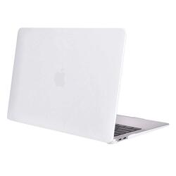 Margoun Hard Shell Laptop Case Cover for Apple MacBook Air 13 inch 2018, White