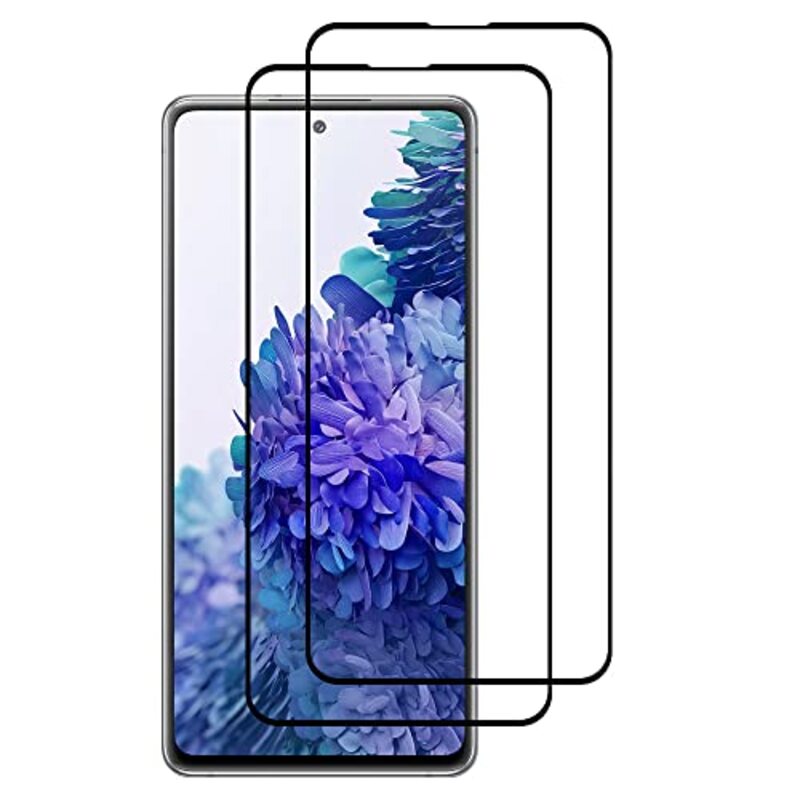 Margoun Samsung Galaxy A53 5G Screen Protector (6.5 inch) Premium Mobile Phone Tempered Glass Screen Protector, 2 Pieces, Black