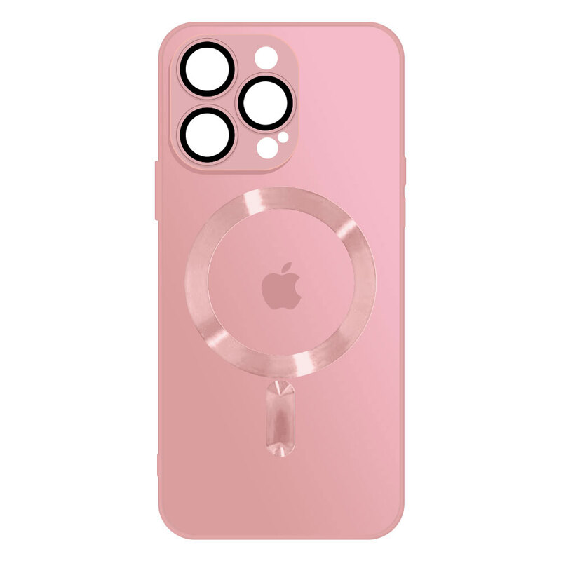 MARGOUN for iphone 14 Pro Max Case and Cover With MagSafe Built-in High-Grade TPU Material Pink