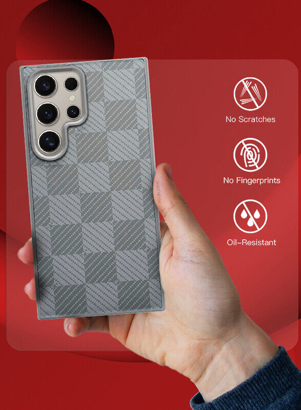 MARGOUN for Samsung Galaxy S24 Ultra Case Cover 2024 New Pattern Aramid Carbon Fiber Phone Case Slim & Light Design