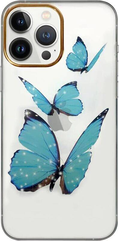 

Margoun Joway For iPhone 13 Pro Floral Clear Case Ultra Slim Shockproof Flower Print Transparent Cover (iphone 13 pro (Design 2))