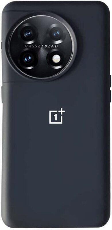 

MARGOUN For Oneplus 11 Case Cover TPU Silicone Case Soft Flexible Rubber Protective Cover-Dark Blue