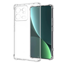 MARGOUN For Xiaomi 13 Pro Case Cover Clear Protective TPU Four Corners Cover Transparent Soft Case