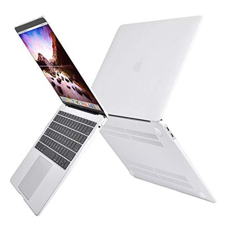 Margoun Hard Shell Laptop Case Cover for Apple MacBook Pro 13 inch 2020, White