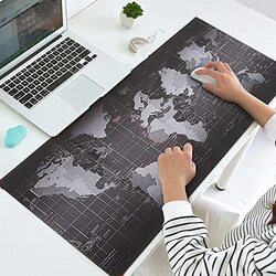 Margoun World Map Speed Gaming Mouse Pad 700 x 300mm, Multicolour