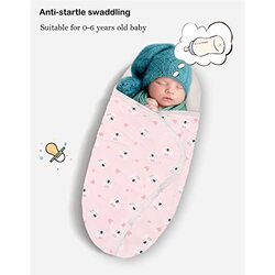 Margoun Baby Stroller Wraps Toddler Blanket Sleeping Bags for Newborn Baby, Pink