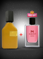 MONACO Royal Leather EDP 75ml Luxury Perfume and Receive a MARGOUN Aroma EDP Perfume 85ml as a Gift