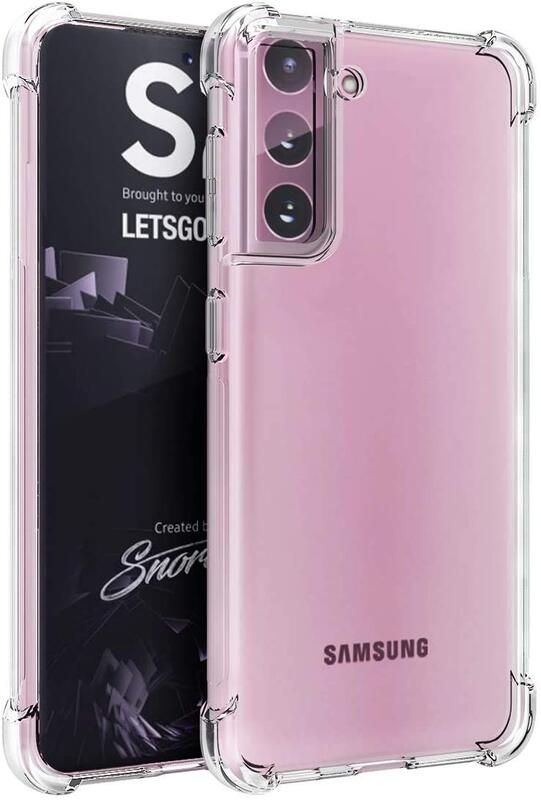 Margoun Samsung Galaxy S21 Mobile Phone Case Cover, Clear