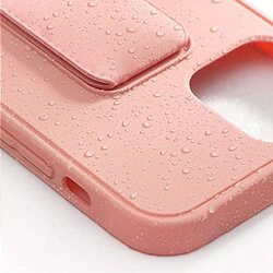 Margoun Apple iPhone XS Max Multi-Function Shockproof Protective Two-In-One Finger Grip Holder Mobile Phone Case Cover, Light Pink