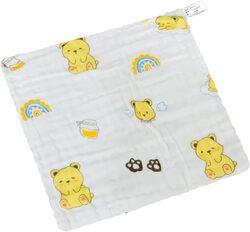 MARGOUN Baby Muslin Washcloths Soft Face Cloths for Newborn 30 * 30 cm, Absorbent Bath Face Towels, Baby Wipes, Burp Cloths or Face Towels (A13)