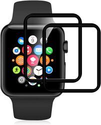 MARGOUN for Apple Watch 7 Screen Protector 41MM Series 7 Screen Protector, Anti-Scratch Resistant Full Coverage Bubble-Free Screen (2)