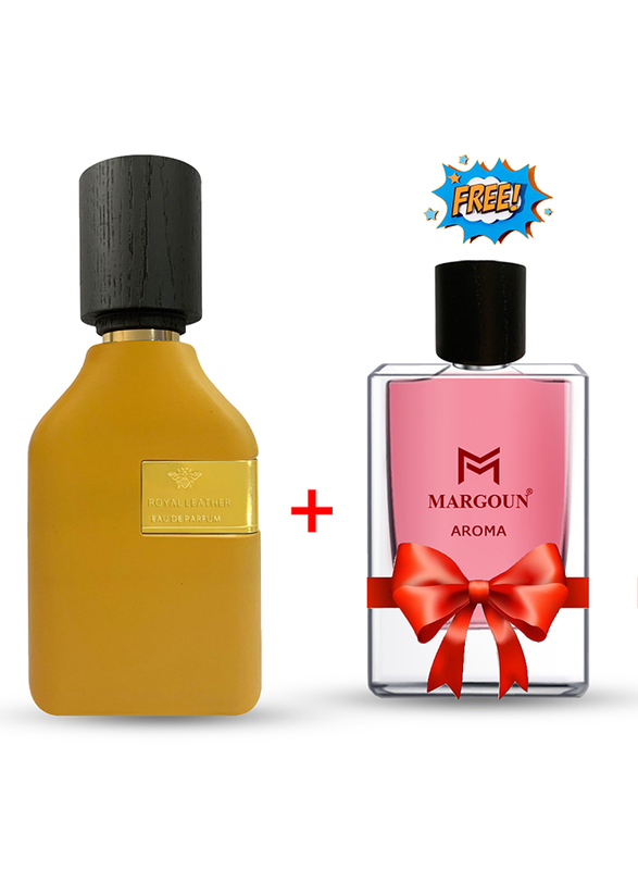 MONACO Royal Leather EDP 75ml Luxury Perfume and Receive a MARGOUN Aroma EDP Perfume 85ml as a Gift