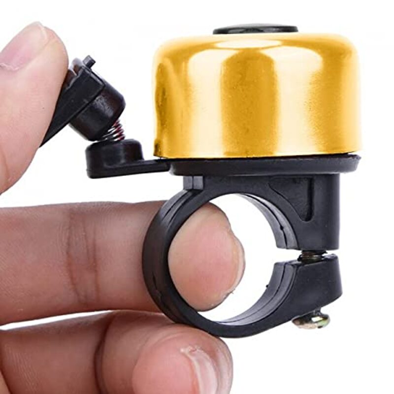 Margoun Universal Bicycle Handlebar Loud Ring Bell, Gold