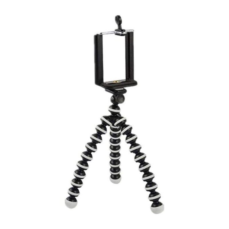 

Margoun Z-02 Octopus Camera Tripod Gorillapod Phone Holder for Smartphone, Black