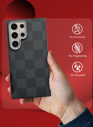 CATANES for Samsung Galaxy S24 Ultra Case Cover 2024 New Pattern Aramid Carbon Fiber Phone Case Slim & Light Design