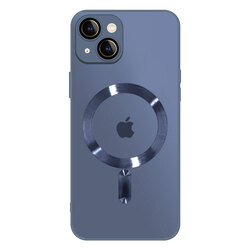 MARGOUN for iphone 14 Case and Cover With MagSafe Built-in High-Grade TPU Material Blue