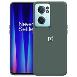 Margoun OnePlus Nord CE 2 5G TPU Silicone Soft Flexible Rubber Protective Mobile Phone Case Cover, Dark Grey