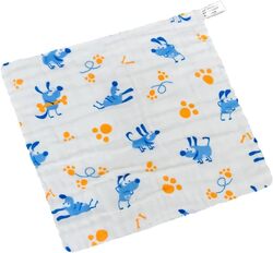 MARGOUN Baby Muslin Washcloths Soft Face Cloths for Newborn 30 * 30 cm, Absorbent Bath Face Towels, Baby Wipes, Burp Cloths or Face Towels (A08)