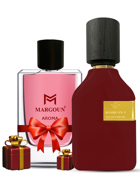 MONACO WARM Spicy EDP 75ml Luxury Perfume and Receive a MARGOUN Aroma EDP Perfume 85ml as a Gift
