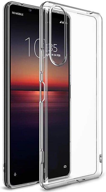 

Margoun Sony Xperia 1 iii TPU Shock-Absorption Flexible Mobile Phone Case Cover, Clear