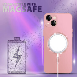 MARGOUN for iphone 14 Case and Cover With MagSafe Built-in High-Grade TPU Material Pink