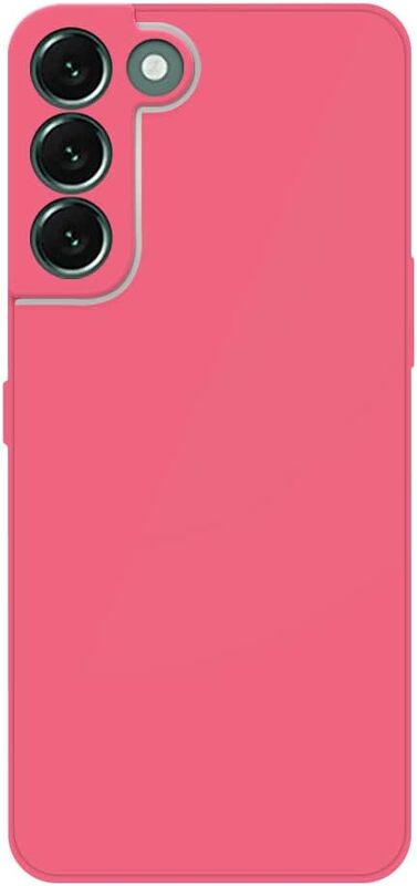 MARGOUN for Samsung Galaxy s22 Case Cover Electroplated Hard Glossy Case with Camera Protection (samsung galaxy s22, Pink)