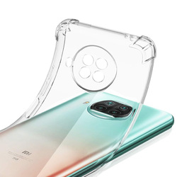 MARGOUN For Xiaomi Mi 10T Lite 5G Case Cover Clear Protective TPU Four Corners Cover Transparent Soft Case