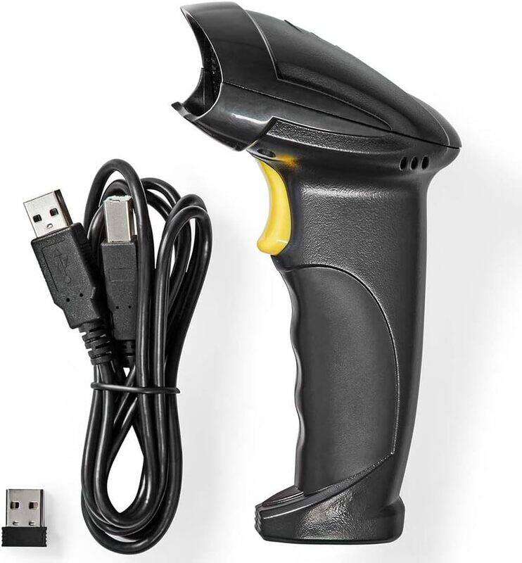 

Generic MARGOUN Wireless Laser Barcode Scanner Compatible with Bluetooth, Portable USB (X-620G)