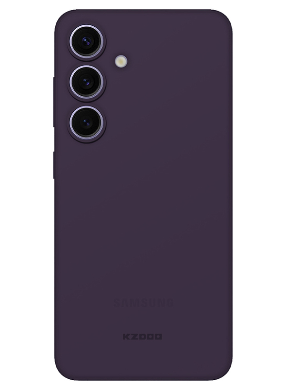 MARGOUN KZDOO for Samsung Galaxy S24 Plus Case Slim Thin Air Skin Full Coverage Protective Case Sturdy Durable Thin Case Drop Protection Case Cover Transparent Purple