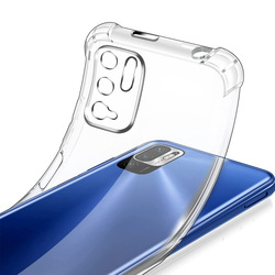 MARGOUN For Xiaomi Redmi Note 10 5G Case Cover Clear Protective TPU Four Corners Cover Transparent Soft Case