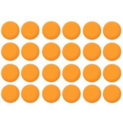 Margoun 40mm 3-Star Ping Pong Table Tennis Balls for Indoor & Outdoor Training, 24 Pieces, Orange