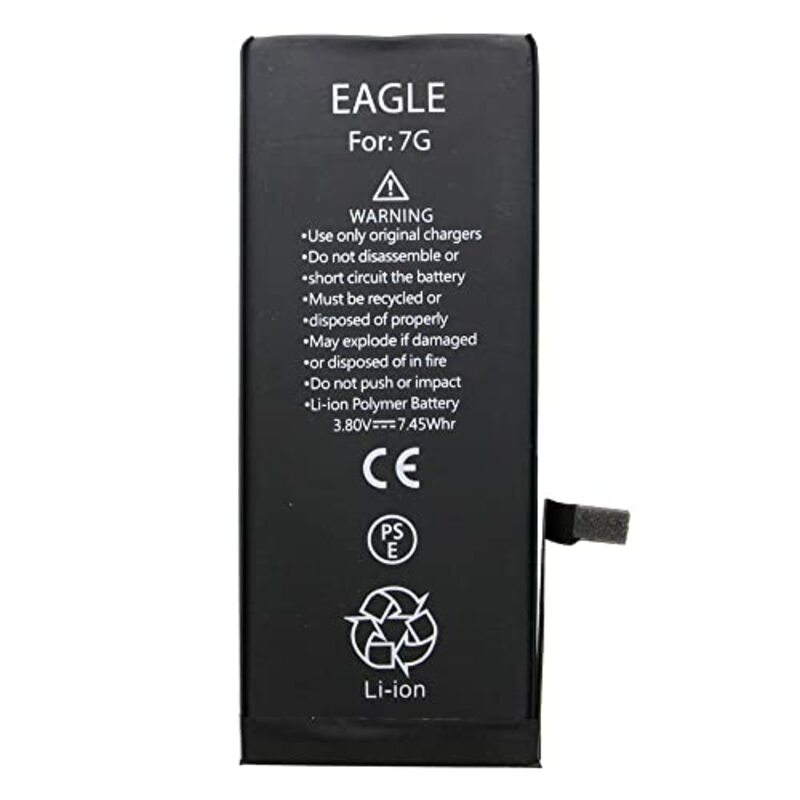 Margoun Apple IPhone 7 Eagle Replacement Battery for Mobile Phone, Black