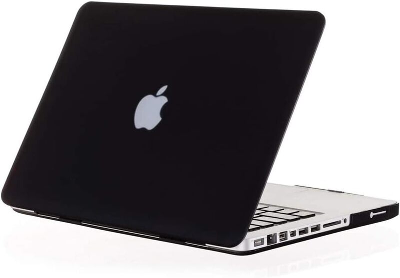 MARGOUN for Old Version MacBook Pro 13 Inch (Model: A1278, with CD-ROM), Release Early 2012/2011/2010/2009/2008, Plastic Hard Shell Case Cover for Mac Pro 13 inch (black)