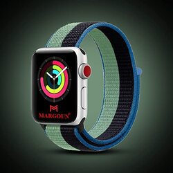 Margoun Nylon Sport Band for Apple Watch 38mm/40mm/41mm, 5 Piece, Multicolour