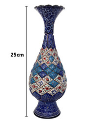 MARGOUN Minakari vase,Persian Art, Handmade Vase, Office Decor Vase, Vase for Flowers, Home Gift, outdoor patio Decor /A